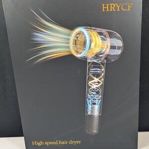 New Open Box Ionic Hair Dryer Fast Drying, 160000 RPM High-Speed Brushless Motor